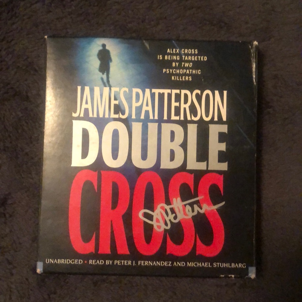 James Patterson “Double Cross” Book on CD!
